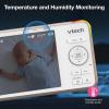imageVTech VCare VC2105 1080p FHD OverThe Crib Mount Smart Baby Monitor 5 720p LCD ScreenTable StandRemote AccessVersatile PlacementIntelligence Detection Sleep Analysis18hrs Recordingwith WiFiVC2105