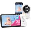 imageVTech RM5764HD 1080p Smart WiFi Remote Access Baby Monitor 360 Pan ampamp Tilt 5quot 720p HD Display HD Night Vision Soothing Sounds 2Way Talk Temperature Sensor Motion Detection iOS ampamp Android