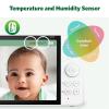 imageLeapFrog Color Night Vision Video Baby Monitor with 7quot HD 720p Display 360 Pan ampamp Tilt 8X Zoom Night Light Humidity ampamp Temperature Sensor Up to 1000ft Long Range Secure Transmission LF920HD1 Camera
