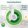 imageLeapFrog Color Night Vision Video Baby Monitor with 7quot HD 720p Display 360 Pan ampamp Tilt 8X Zoom Night Light Humidity ampamp Temperature Sensor Up to 1000ft Long Range Secure Transmission LF920HD1 Camera