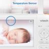 imageVTech Video Baby Monitor with 5quot LCD Screen Up to 17Hrs Video ampamp 31Hrs Audio Battery Life Night Vision 1000ft Range PanTiltZoom Lullabies Soothing Sounds Temperature Sensor No WiFi 924W