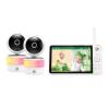 imageLeapFrog Color Night Vision Video Baby Monitor with 7quot HD 720p Display 360 Pan ampamp Tilt 8X Zoom Night Light Humidity ampamp Temperature Sensor Up to 1000ft Long Range Secure Transmission LF920HD2 Camera
