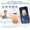 imageVTech BC8213 VHush Junior Sleep Training Soother with 40 StoriesSongsSounds ampamp Record Your own Voice Portable Bluetooth HD Speaker 250 MultiColor Night Light Ceiling ProjectorVHush