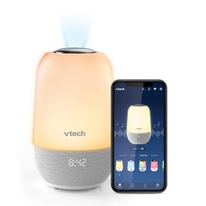 imageVTech BC8213 VHush Junior Sleep Training Soother with 40 StoriesSongsSounds ampamp Record Your own Voice Portable Bluetooth HD Speaker 250 MultiColor Night Light Ceiling ProjectorVHush