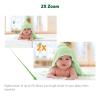 imageLeapFrog LF2423 Baby Monitor 28 Screen Video Monitor with Camera 2Way Audio 1000ft Range Night Vision Soothing Lullabies Temperature Sensor Secure Transmission No WiFi28 LCD