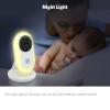 imageLeapFrog LF2423 Baby Monitor 28 Screen Video Monitor with Camera 2Way Audio 1000ft Range Night Vision Soothing Lullabies Temperature Sensor Secure Transmission No WiFi28 LCD
