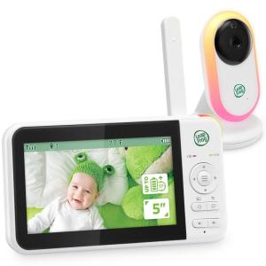 imageLeapFrog LF2423 Baby Monitor 28 Screen Video Monitor with Camera 2Way Audio 1000ft Range Night Vision Soothing Lullabies Temperature Sensor Secure Transmission No WiFi5 LCD