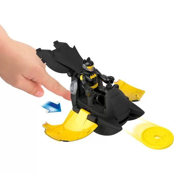 FisherPrice DC Super Friends Batman Toys Head Shifters Figure amp Batmobile Vehicle Set For Preschool Kids 3 YearsBatman amp Batwings