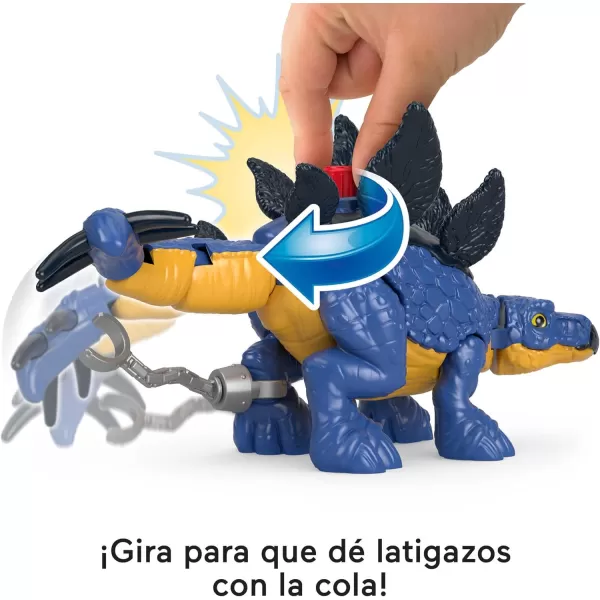FisherPrice Jurassic World Toys Dominion Stegosaurus Dinosaur amp Dr Alan Grant3Piece Poseable Figure Set for Preschool Kids Ages 3 and UpFisherPrice Jurassic World Toys Dominion Stegosaurus Dinosaur amp Dr Alan Grant3Piece Poseable Figure Set for Preschool Kids Ages 3 and Up