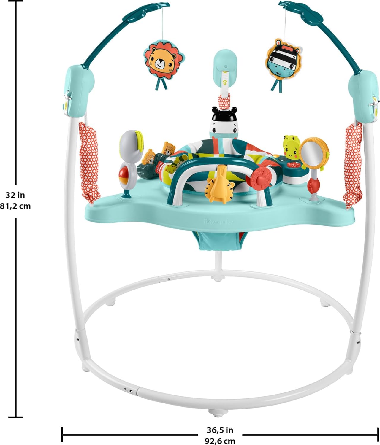 FisherPrice Baby Bouncer Color Climbers Jumperoo Activity Center with Music Lights amp Developmental Toys Amazon ExclusiveColorful Corners Jumperoo