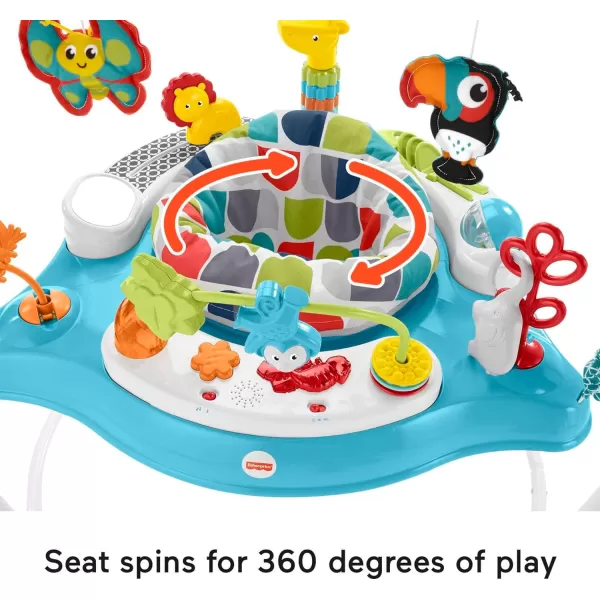 FisherPrice Baby Bouncer Color Climbers Jumperoo Activity Center with Music Lights amp Developmental Toys Amazon ExclusiveColor Climbers Jumperoo