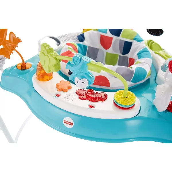 FisherPrice Baby Bouncer Color Climbers Jumperoo Activity Center with Music Lights amp Developmental Toys Amazon ExclusiveColor Climbers Jumperoo