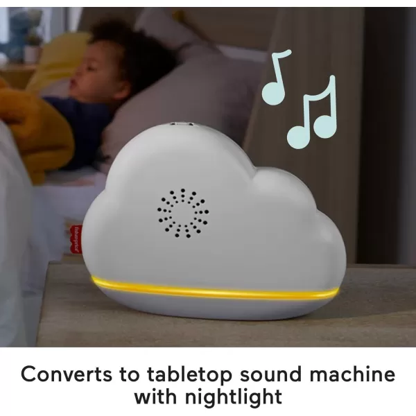 FisherPrice Baby Crib Toy 3in1 Projection Mobile Butterfly Dreams Sound Machine with Light Projection for Newborn to ToddlerRainbow Showers