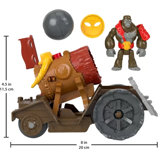 FisherPrice Imaginext Preschool Toy Gorilla Cannon Poseable Figure Set With Launching Action For Pretend Play Ages 3 YearsFisherPrice Imaginext Preschool Toy Gorilla Cannon Poseable Figure Set With Launching Action For Pretend Play Ages 3 Years