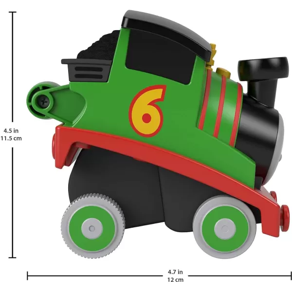 Thomas amp Friends Racing Toy Train Press n Go Stunt Thomas Engine for Toddler amp Preschool Pretend Play Ages 2 YearsPercy Stunt Engine