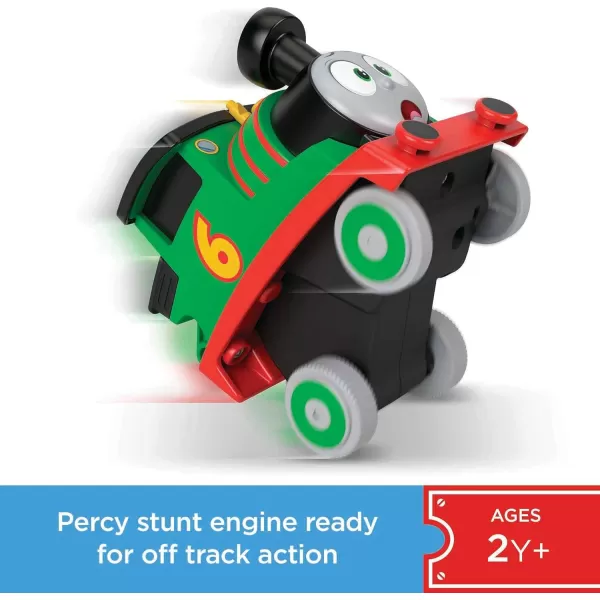 Thomas amp Friends Racing Toy Train Press n Go Stunt Thomas Engine for Toddler amp Preschool Pretend Play Ages 2 YearsPercy Stunt Engine
