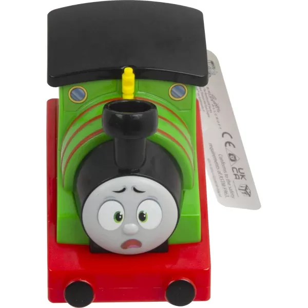 Thomas amp Friends Racing Toy Train Press n Go Stunt Thomas Engine for Toddler amp Preschool Pretend Play Ages 2 YearsPercy Stunt Engine