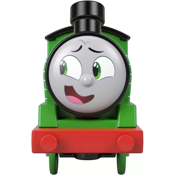 Thomas amp Friends Toy Train Wobble Cargo Thomas Motorized Engine with 2 Cargo Cars for Preschool Railway PlayPercy AEG