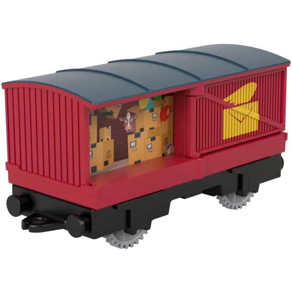 Thomas amp Friends Toy Train Wobble Cargo Thomas Motorized Engine with 2 Cargo Cars for Preschool Railway PlayPercy AEG