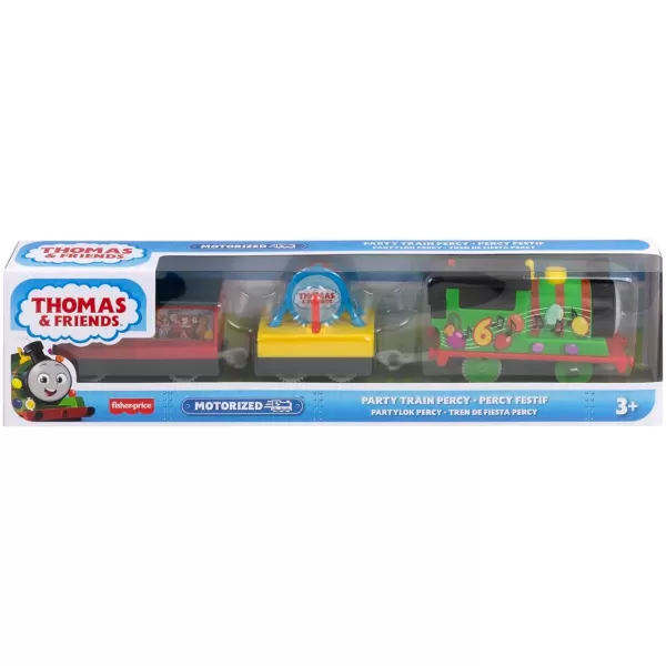 Thomas amp Friends Toy Train Wobble Cargo Thomas Motorized Engine with 2 Cargo Cars for Preschool Railway PlayPercy AEG