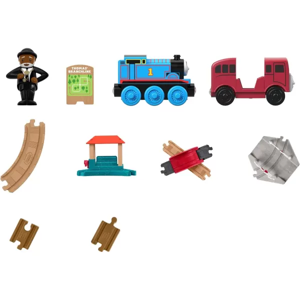 Thomas amp Friends Wooden Railway Toy Train Set Figure 8 Track Pack with Thomas Wood Engine for Preschool Kids Ages 3 YearsRacing 8 Pack