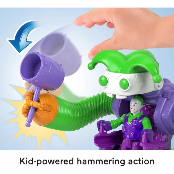 FisherPrice Imaginext Dc Super Friends the Joker Battling Robot 3Piece Figure Set with Lights for Preschool KidsFisherPrice Imaginext Dc Super Friends the Joker Battling Robot 3Piece Figure Set with Lights for Preschool Kids
