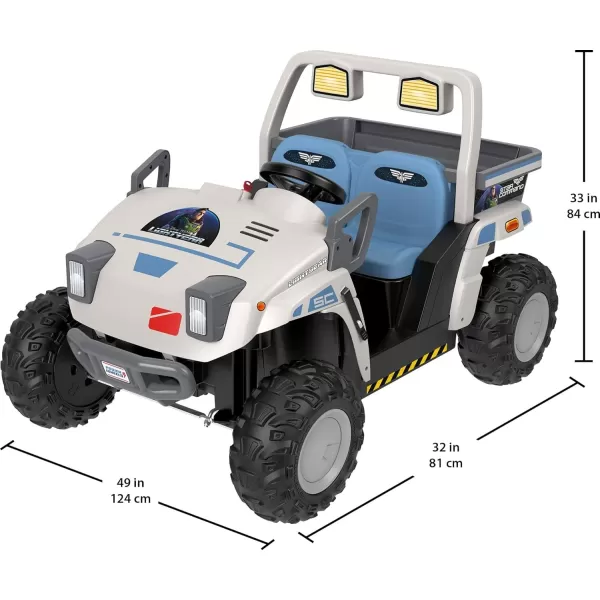 Power Wheels Star Command Base Transport Vehicle RideOn Disney and Pixar Lightyear BatteryPowered Toy for Preschool Kids Ages 3 YearsStar Command Base Transport Vehicle