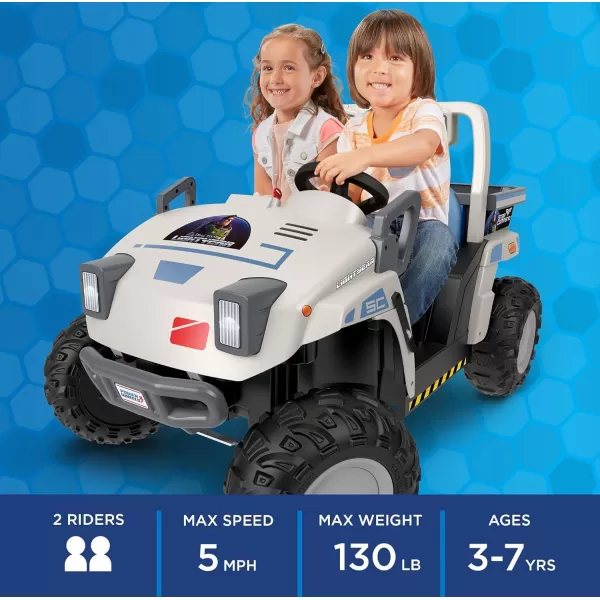 Power Wheels Star Command Base Transport Vehicle RideOn Disney and Pixar Lightyear BatteryPowered Toy for Preschool Kids Ages 3 YearsStar Command Base Transport Vehicle