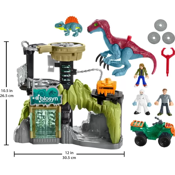 Imaginext Jurassic World Dinosaur Lab Playset with Owen Grady Maisie amp Dr Grant Figures Therizinosaurus amp Dimetrodon Ages 3 Years Amazon ExclusiveImaginext Jurassic World Dinosaur Lab Playset with Owen Grady Maisie amp Dr Grant Figures Therizinosaurus amp Dimetrodon Ages 3 Years Amazon Exclusive