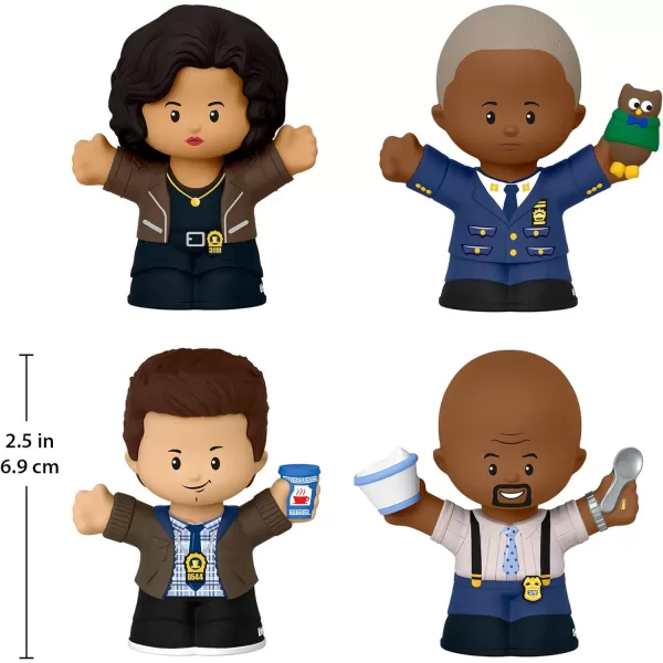 Little People Collector Brooklyn NineNine TV Series Special Edition Set in Display Gift Box for Adults amp Fans 4 FiguresLittle People Collector Brooklyn NineNine TV Series Special Edition Set in Display Gift Box for Adults amp Fans 4 Figures
