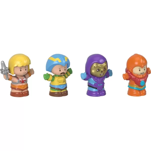 Little People Collector Masters of the Universe Figure Set 4 character figures in a giftable package for fans ages 1101 yearsLittle People Collector Masters of the Universe Figure Set 4 character figures in a giftable package for fans ages 1101 years