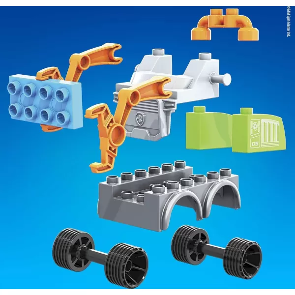 Mega Bloks PAW Patrol Rockys City Recycling Truck Building Toys for Toddlers 3 years and up 11 PiecesMega Bloks PAW Patrol Rockys City Recycling Truck Building Toys for Toddlers 3 years and up 11 Pieces
