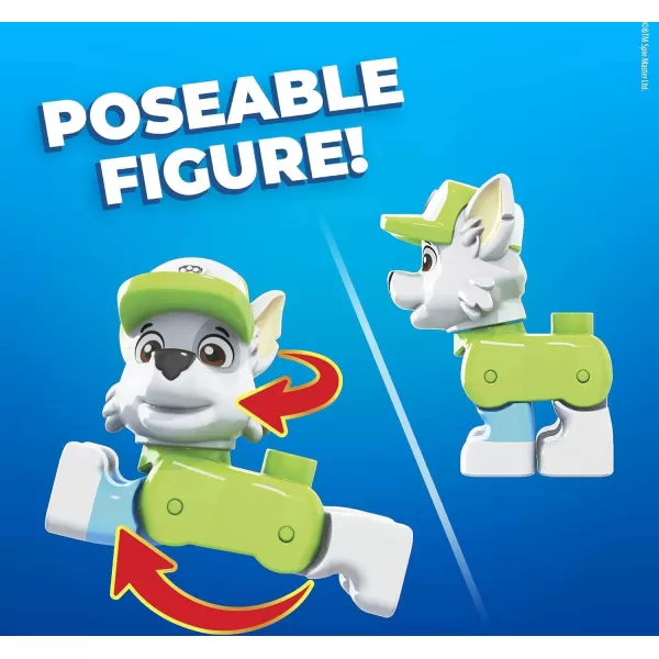 Mega Bloks PAW Patrol Rockys City Recycling Truck Building Toys for Toddlers 3 years and up 11 PiecesMega Bloks PAW Patrol Rockys City Recycling Truck Building Toys for Toddlers 3 years and up 11 Pieces