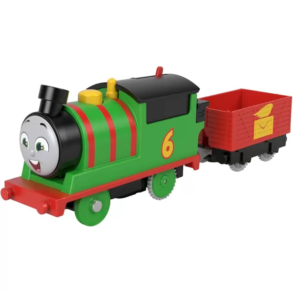 Thomas amp Friends Motorized Toy Train Thomas BatteryPowered Engine with Cargo for Preschool Pretend Play Ages 3 YearsPercy