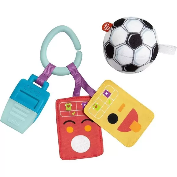 FisherPrice Baby Teething amp Rattle Toys Baby Biceps Gift Set GymThemed for Infant Fine Motor amp Sensory Play 4 PiecesJust for Kicks