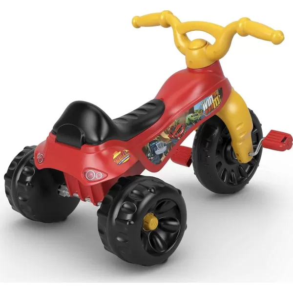 FisherPrice HarleyDavidson Toddler Tricycle Tough Trike Toy Bike with Handlebar Grips ampamp Storage for Preschool Kids Ages 2 Years Amazon ExclusiveBlaze