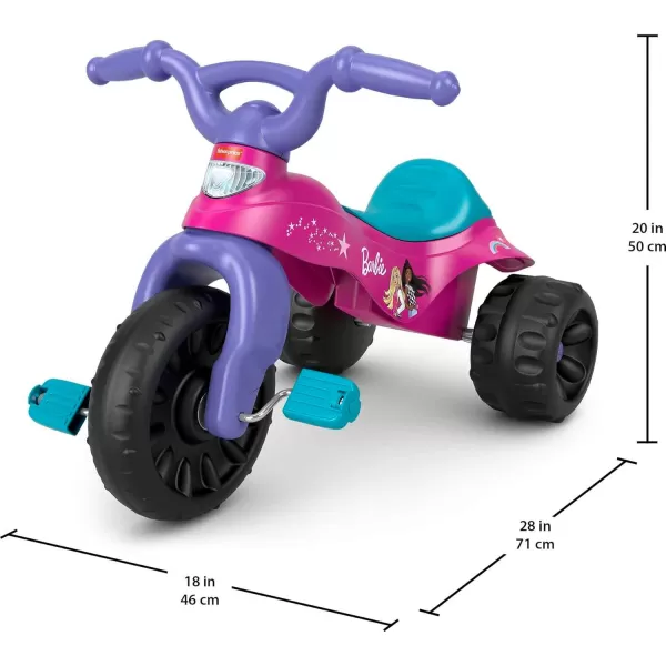 FisherPrice HarleyDavidson Toddler Tricycle Tough Trike Toy Bike with Handlebar Grips ampamp Storage for Preschool Kids Ages 2 Years Amazon ExclusiveBarbie