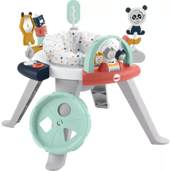 imageFisherPrice Baby to Toddler Toy 3in1 Spin ampamp Sort Activity Center and Play Table with 10 Activities Happy DotsActivity Center