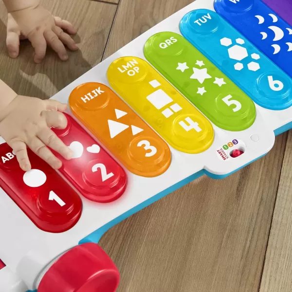 imageFisherPrice Baby to Toddler Learning Toy Giant LightUp Xylophone PullAlong Musical Activity with Smart Stages for Infants Ages 9 MonthsShips in Own Container