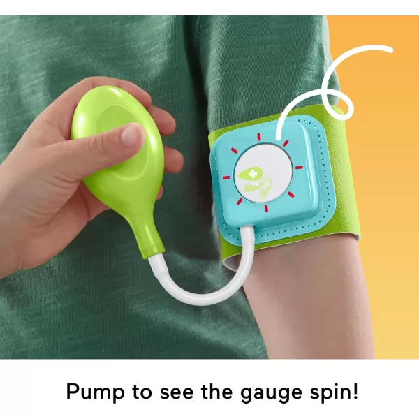 imageFisherPrice Preschool Pretend Play Medical Kit 7Piece Doctor Bag Dress Up Toys for Kids Ages 3 YearsMedical Kit