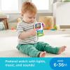 imageFisherPrice Baby to Toddler Toy Laugh ampamp Learn Time to Learn Smartwatch with Lights ampamp Music for Pretend Play Infants Ages 6 Months