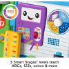 imageFisherPrice Baby Learning Toy Laugh ampamp Learn 123 Schoolbook with Music Lights ampamp Activities for Developmental Play Infants Ages 6 Months