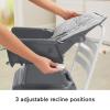 imageFisherPrice Baby to Toddler High Chair SpaceSaver Simple Clean Portable Dining Seat ampamp Booster with Washable Deep Tray ampamp Liner Pencil Strokes