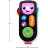 imageFisherPrice Baby ampamp Toddler Toy Laugh ampamp Learn Stream ampamp Learn Remote Pretend TV Control with Music ampamp Lights for Infants Ages 6 Months