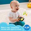 imageFisherPrice Baby ampamp Toddler Toy Laugh ampamp Learn Stream ampamp Learn Remote Pretend TV Control with Music ampamp Lights for Infants Ages 6 Months