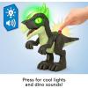 imageFisherPrice Imaginext Jurassic World Dinosaur Toy Deluxe Dracorex XL 10Inch with Lights ampamp Sounds for Pretend Play Kids Ages 3 Years
