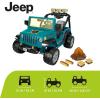 imagePower Wheels Camping Jeep Wrangler RideOn Toy with Pretend Food Camping Gear ampamp Lights Preschool Toy Seats 2 Ages 3 YearsCamping Jeep