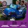imagePower Wheels RideOn Toy PAW Patrol Mighty Movie Jeep Wrangler BatteryPowered Vehicle with Sounds Seats 2 Ages 3 Years