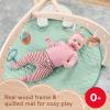 imageFisherPrice Baby Playmat Wooden Lay ampamp Play Deluxe Activity Gym with Wood Frame ampamp Tummy Time Developmental Toys for Newborns 0 Months