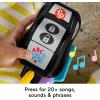 imageFisherPrice Baby Travel Toy Laugh ampamp Learn Play ampamp Go Activity Keys with Learning Music Teether ampamp Mirror for Infants Ages 6 Months